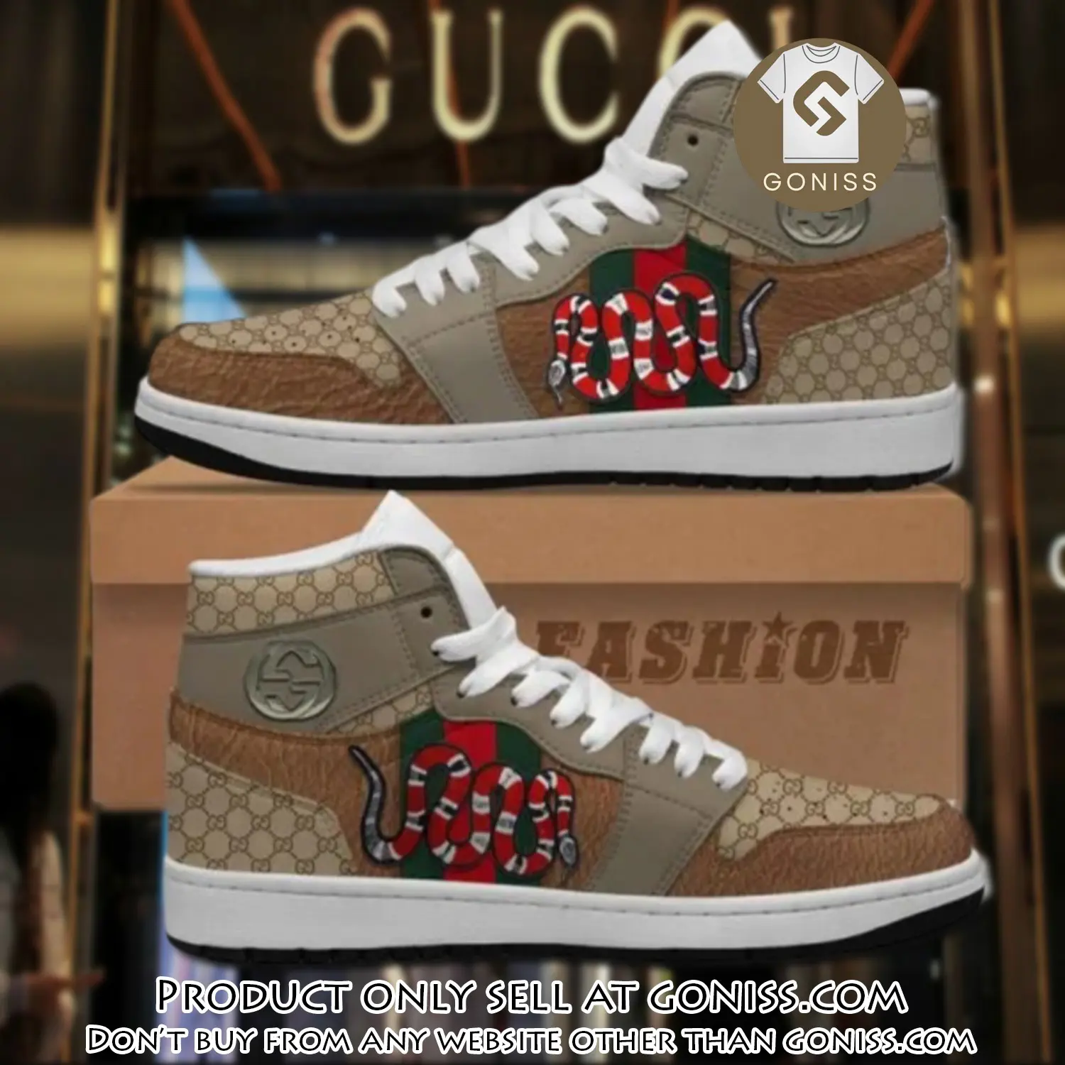 Gucci snake high air jordan sneakers shoes hot  gifts unisex gn5029711